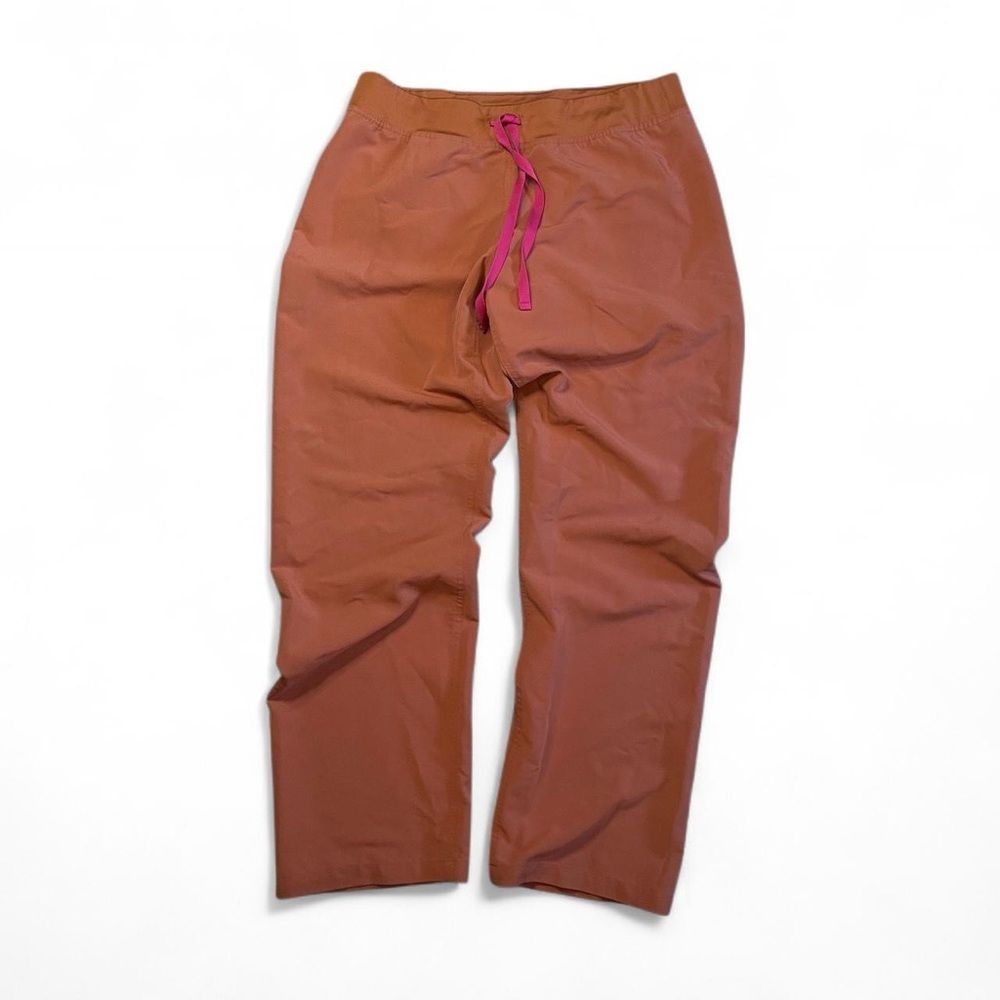 orange figs scrub pants